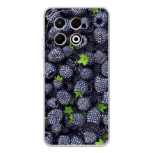Чехлы с Фруктами для TECNO Spark 30 Pro (VPrint) (Ежевика)