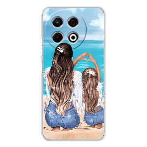 Чохол з друком для TECNO Spark 30 Pro - (Мама з дитинкою) (AlphaPrint)
