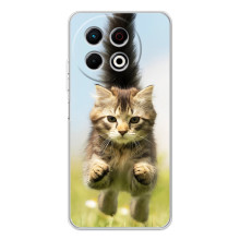 Чехлы с Котиками для TECNO Spark 30 Pro (VPrint) (Прыжок кота)