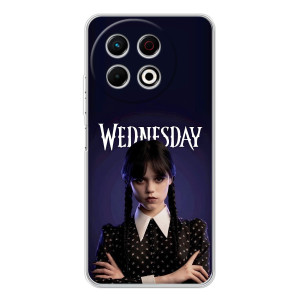 Чехлы с принтом Уэнсдей на TECNO Spark 30 Pro – Wednesdey