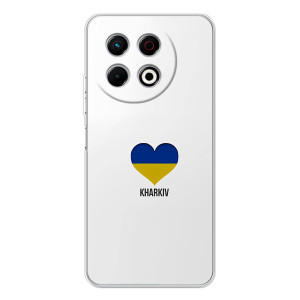 Чехлы силиконовые (Город Харьков) на ТЕКНО Спарк 30 Про – Kharkiv
