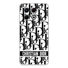 Чехол (Dior, Prada, YSL, Chanel) для TECNO Spark 30 Pro (Christian Dior)