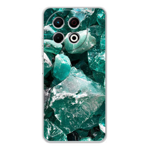 Чехол (Дорого -богато) на TECNO Spark 30 Pro – Изумруд