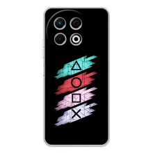 Чехол КИБЕРСПОРТ для TECNO Spark 30 Pro – Значки Sony