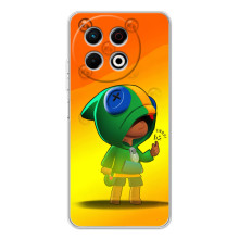 Чехол Бравл Старс для TECNO Spark 30 Pro – LEON в кофте