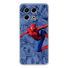 Силиконовый Чехол для TECNO Spark 30 Pro (Человек Паук)