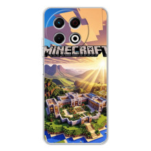 Чехол майнкрафт для TECNO Spark 30 Pro (MINECRAFT)