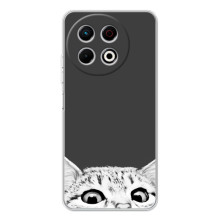 Чехол на ТЕКНО Спарк 30 Про с Котами (VPrint) (Выглядывает кот)