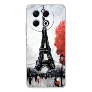 Чохол Ейфелева Вежа TECNO Spark 30 Pro - (AlphaPrint)