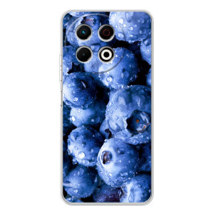 Чехол с изображением  вкусной еды для TECNO Spark 30 Pro – Голубика