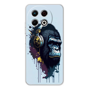 Чехол с Обезьянами TECNO Spark 30 Pro - (AlphaPrint)