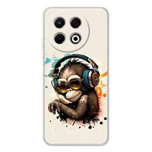 Чехол с Обезьянами TECNO Spark 30 Pro - (AlphaPrint)