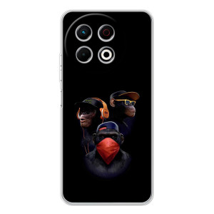 Чехол с Обезьянами TECNO Spark 30 Pro - (AlphaPrint)