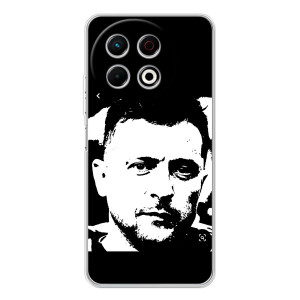 Чохол для TECNO Spark 30 Pro (AlphaPrint - с принтом Зеленського)