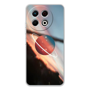 Чехол (ТПУ) с планетами на TECNO Spark 30 Pro – Сатурн