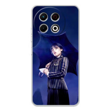 Чохли Венсдей на TECNO Spark 30 Pro Уенсдей (AlphaPrint) (Венздей з парасолькою)