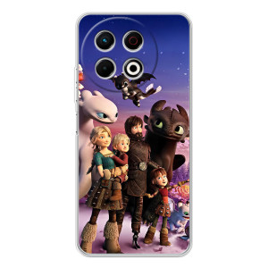 Чехол дракон Беззубик для TECNO Spark 30 Pro – Герои дракона
