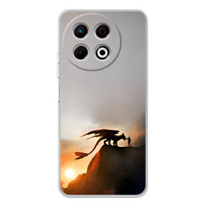 Чехол дракон Беззубик для TECNO Spark 30 Pro – Мультиик Беззубик