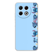 Чехол с принтом Стич на TECNO Spark 30 Pro (Стич фон)