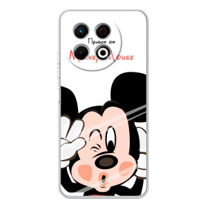 Эксклюзивный чехол для TECNO Spark 30 Pro (AlphaPrint - Мультяшные)