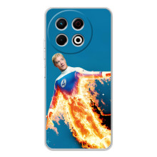Чехол с принтом Фантастическая четверка для TECNO Spark 30 Pro – Человек-Факел