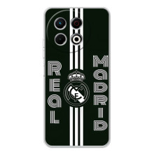 ФК Реал Мадрид чохли для TECNO Spark 30 Pro (AlphaPrint) (чорно білий Реал)