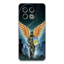 Патриотический Чехол для TECNO Spark 30 Pro (ЗСУ з крильями)