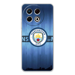Силіконові Чохли з принтом Футбол на TECNO Spark 30 Pro – ManCity