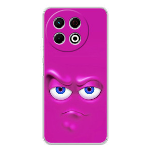 Силиконовые Чехлы (смешные стикеры) для TECNO Spark 30 Pro – Хитрая мордочка