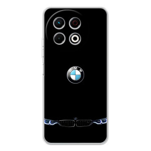Силіконовий бампер з картинкою машини на TECNO Spark 30 Pro – Чорний BMW