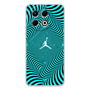 Силиконовый Чехол Nike Air Jordan на ТЕКНО Спарк 30 Про (Jordan)