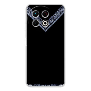 Силиконовый Чехол на TECNO Spark 30 Pro – Воротник вышиванки