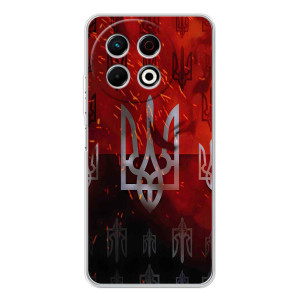 Украинские Чехлы для TECNO Spark 30 Pro с картинкой УПА (AlphaPrint)