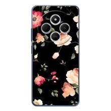 Чехлы с Цветами для Tecno Spark 30 (VPrint) (Розочки)