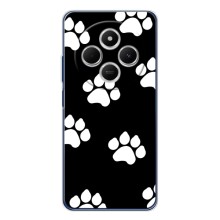 Чехлы с собаками для Tecno Spark 30 (VPrint) (Следы собаки)