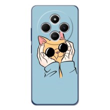Чехол на Спарк 30 с Котами (VPrint) (Котик в очках)