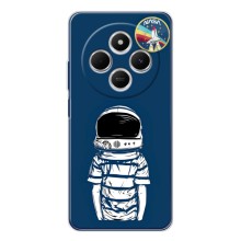 Чехол NASA для Tecno Spark 30 (AlphaPrint) (Мальчик в шлеме)