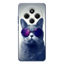Чехол с принтом для Tecno Spark 30 (AlphaPrint) Модные коты (Стильный кот)