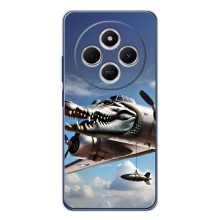Чехол с мемом Тралалело тралала на Tecno Spark 30 (Бомбардиро крокодило)