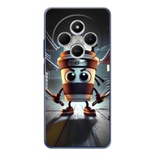 Чехол с мемом Тралалело тралала на Tecno Spark 30 (Капучино асасино)