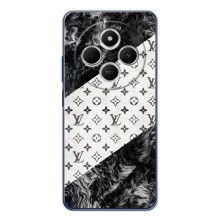 Чехол Стиль Louis Vuitton на Tecno Spark 30C (LV на белом)