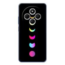 Чехол (ТПУ) с планетами на Tecno Spark 30C – Полнолуние
