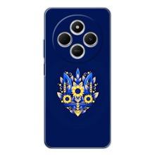 Чехол Укр Символика для Tecno Spark 30C – Цветущий Герб