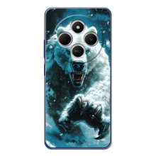 Чехол с картинкой «Хищники» для Tecno Spark 30C (Медведь)