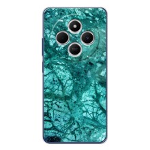 Мраморный чехол на Tecno Spark 30C (VPrint) (Зеленый мрамор)
