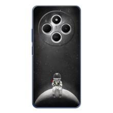 Силіконовый Чохол з принтом "Космонавти" на Tecno Spark 30C – Космонавт романтик