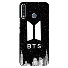 Чехлы BTS для TECNO Spark 4 (AlphaPrint) (БТС Лого)