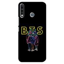 Чехлы BTS для TECNO Spark 4 (AlphaPrint) (BTS стайл)