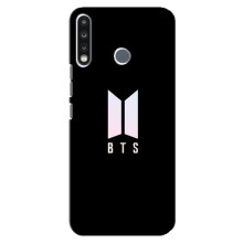 Чехлы BTS для TECNO Spark 4 (AlphaPrint) (Лого BTS)