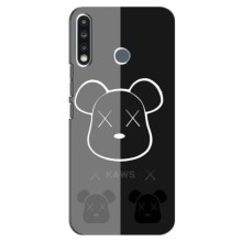 Чохли для TECNO Spark 4 - Bearbrick Louis Vuitton (PREMIUMPrint) – БеарБрік очі